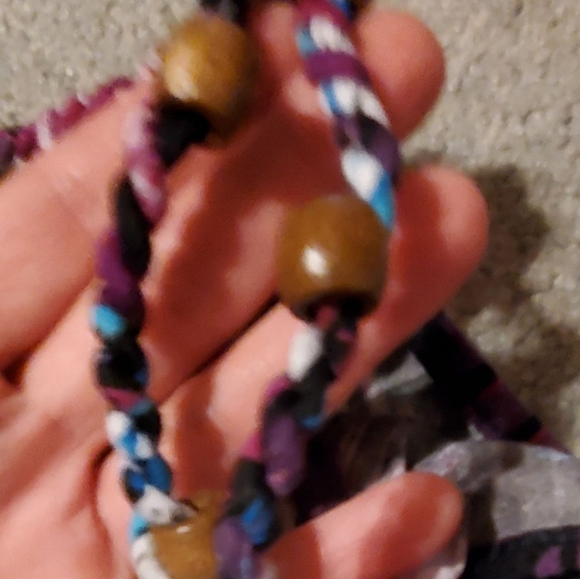 Juniors vintage small cami, headed braided straps - Picture 6 of 6